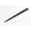 Portable chopsticks, non-slip, raden or mother-of-pearl inlay work, royal bule / royal pink