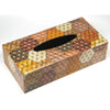 [Tortoise shell pattern] Tissue Box made of Yosegi, marquetry