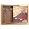 [Red Mt.Fuji] Mokuzougan, wood inlay secret panel